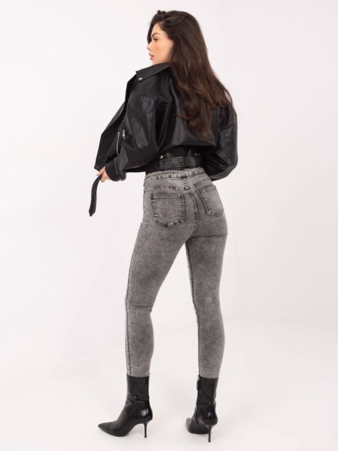 Spodnie jeans NM-SP-M516.38P ciemny szary XS
