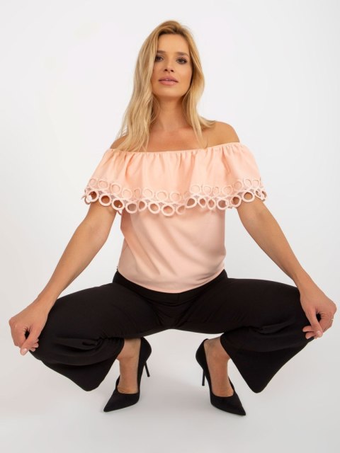 Bluzka LK-BZ-506350.28P brzoskwiniowy 36