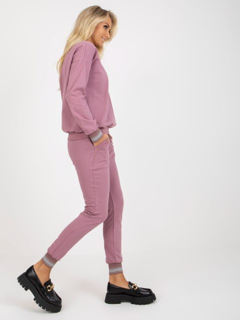 Komplet RV-KMPL-8365.24P ciemny różowy L/XL