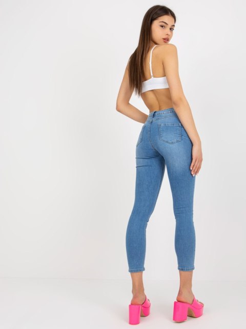 Spodnie jeans NM-SP-D8015.31X niebieski S