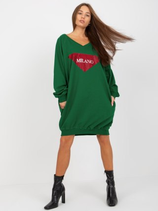 Bluza VI-BL-3113.73P ciemny zielony