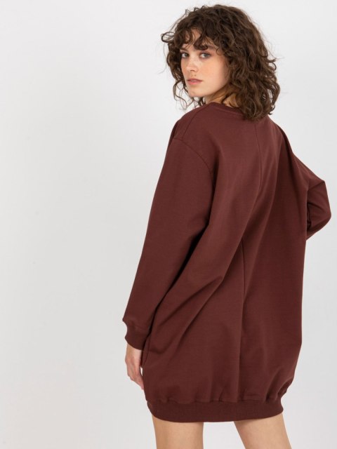 Bluza VI-BL-3212.15X brązowo-różowy
