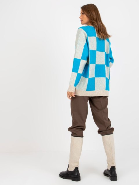 Sweter EM-SW-1054-02.31 niebieski