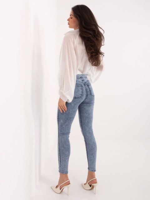 Spodnie jeans NM-SP-M516.59P niebieski XS