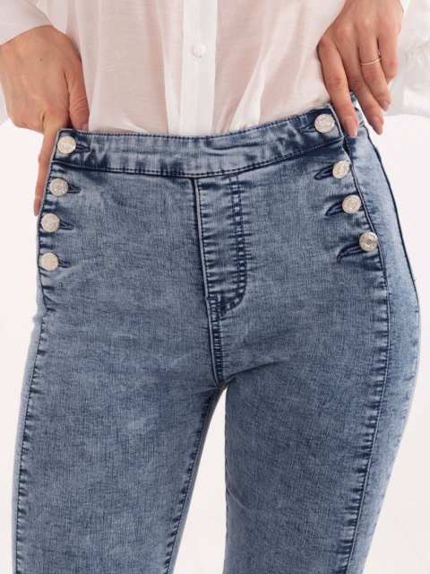 Spodnie jeans NM-SP-M516.59P niebieski XS