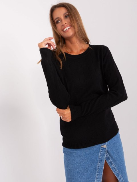 Sweter AT-SW-232901.25X czarny