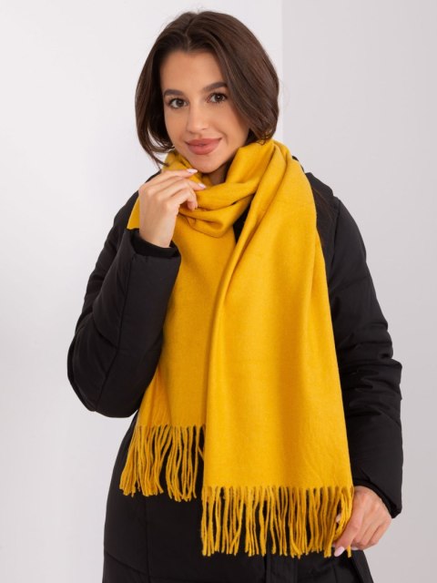 Szalik AT-SZ-23185.90P ciemny żółty