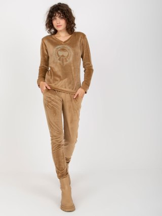 Komplet RV-KMPL-8442.23P camelowy L/XL