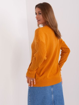 Sweter AT-SW-2338.14P jasny pomarańczowy
