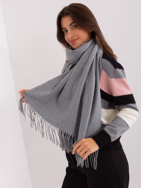 Szalik AT-SZ-23185.73P ciemny szary