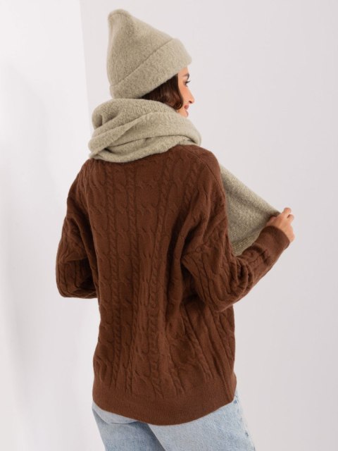 Szalik D90012Y72028D pistacjowy