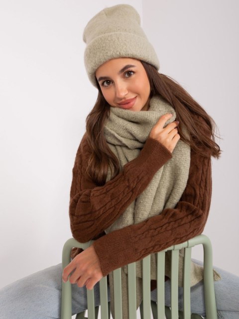 Szalik D90012Y72028D pistacjowy
