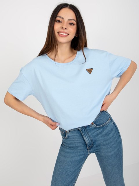 Bluzka RV-BZ-8826.22 jasny niebieski L/XL