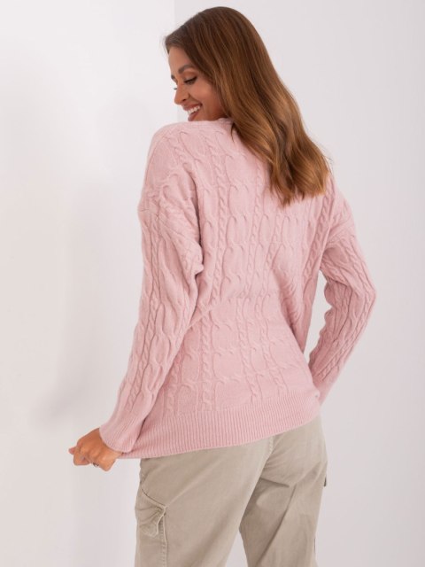 Sweter AT-SW-2335-1.68P jasny różowy