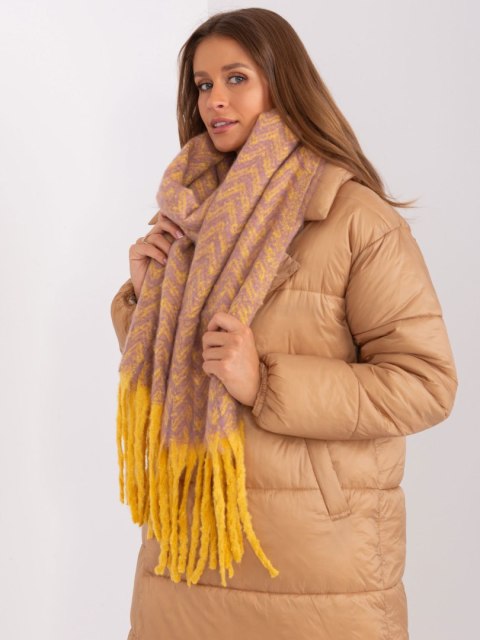 Szalik AT-SZ-23125.75 ciemny żółty