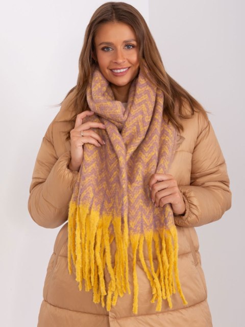 Szalik AT-SZ-23125.75 ciemny żółty