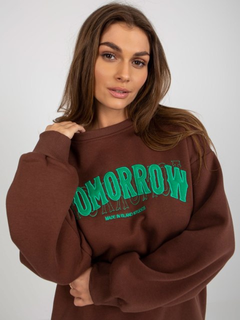 Bluza EM-BL-617-7.27 ciemny brązowy