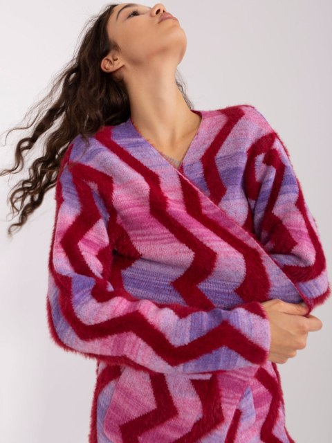 Sweter AT-SW-234701.34 różowy