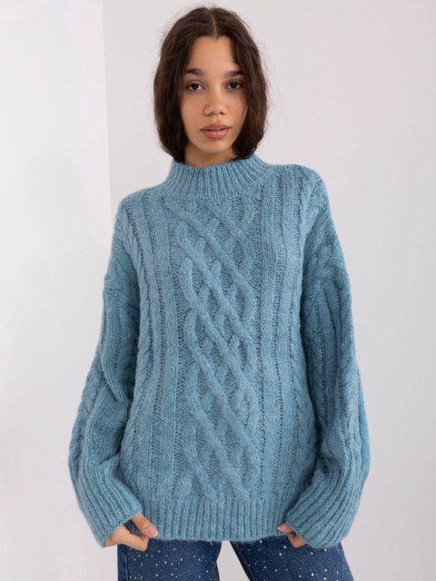 Sweter AT-SW-2363-2.30 niebieski