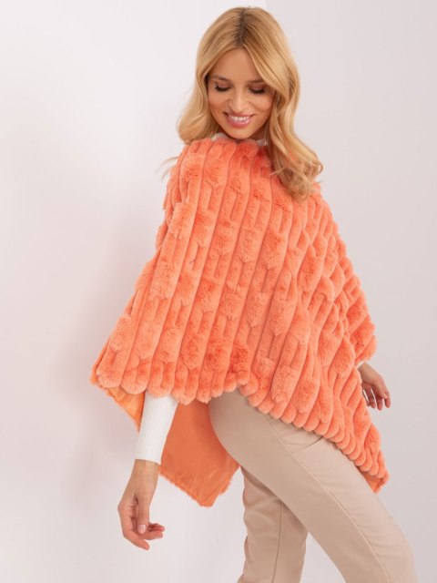 Poncho AT-PN-2347.16 pomarańczowy