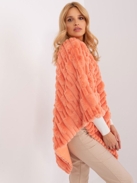 Poncho AT-PN-2347.16 pomarańczowy