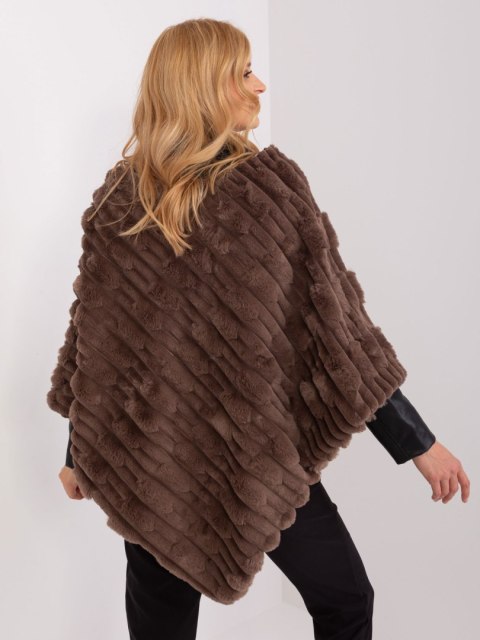 Poncho AT-PN-2347.68 brązowy