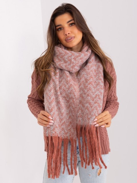 Szalik AT-SZ-23125.75 ciemny pomarańczowy