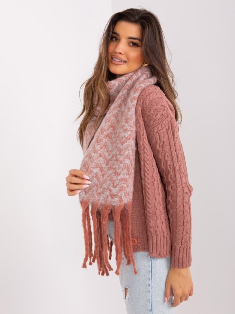 Szalik AT-SZ-23125.75 ciemny pomarańczowy