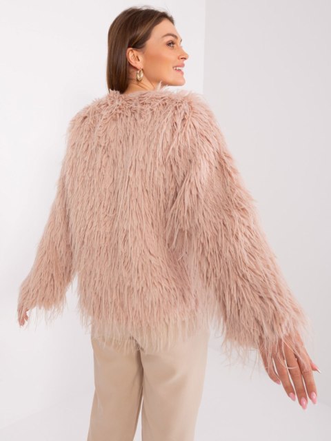 Kurtka AT-KR-2359.96P szaro-różowy L/XL