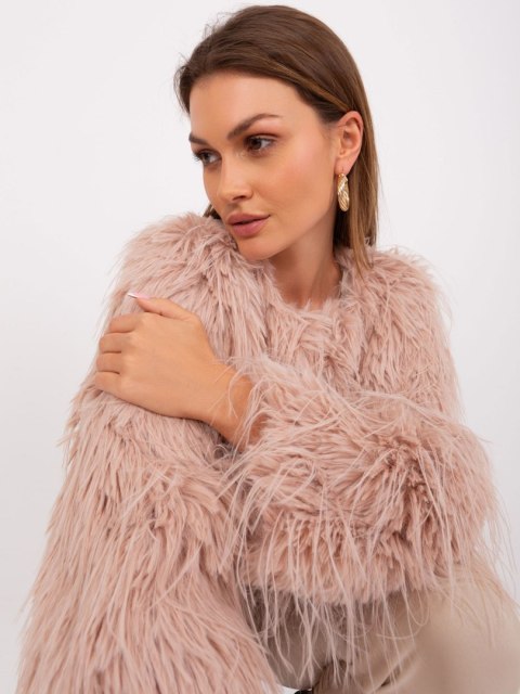 Kurtka AT-KR-2359.96P szaro-różowy M/L