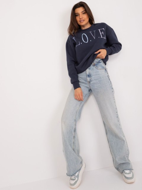 Bluza D10606BA02565C granatowy XL