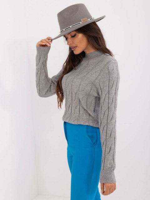 Sweter AT-SW-2235.00P szary