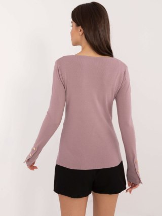 Sweter AT-SW-2334.49 fioletowy L/XL