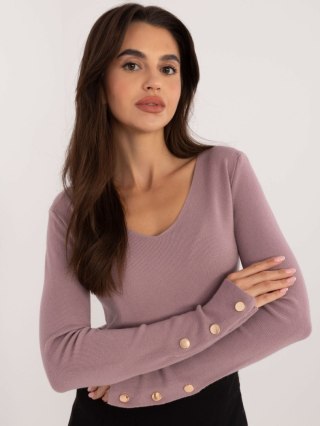 Sweter AT-SW-2334.49 fioletowy S/M