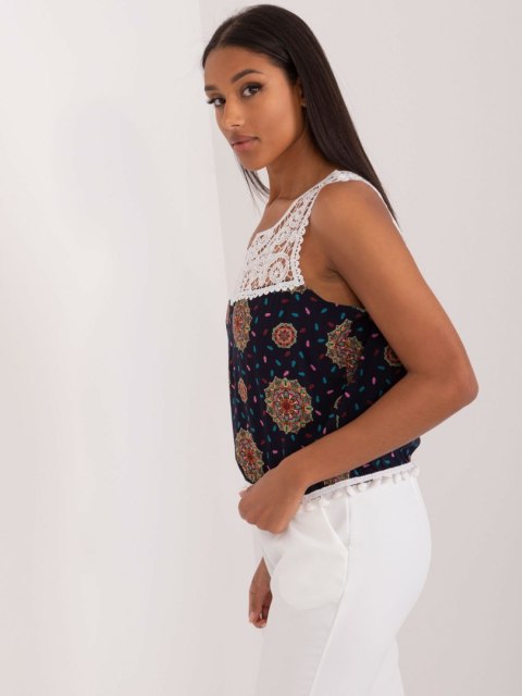 Top AT-TP-22501B.01X granatowy M/L