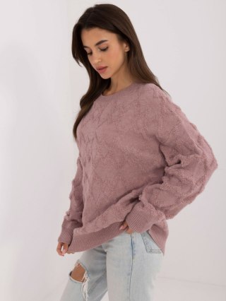 Sweter AT-SW-2361.61 jasny fioletowy