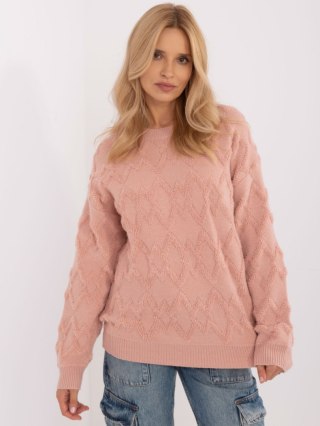 Sweter AT-SW-2361.61 jasny różowy