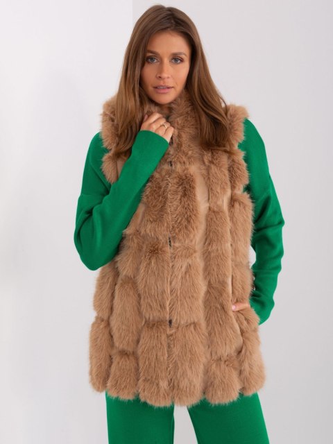 Kamizelka AT-KZ-2379.96P camelowy 2XL/3XL