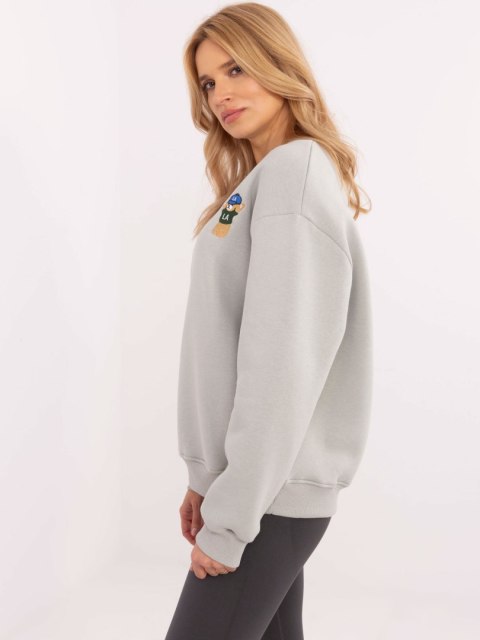 Bluza CLM-BL-1283.19X jasny szary XL