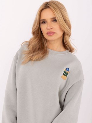 Bluza CLM-BL-1283.19X jasny szary S