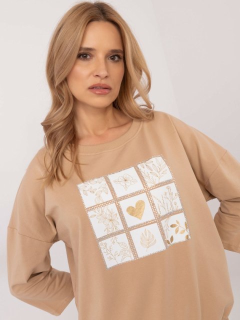 Bluzka CLM-BZ-1268.67 camelowy S