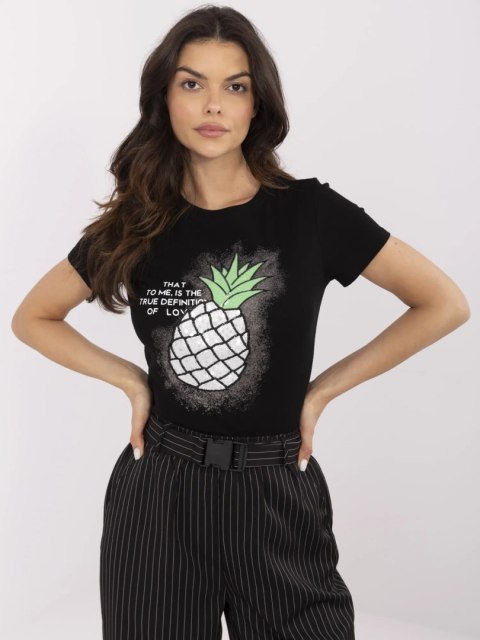 T-shirt NM-TS-R61673.01P czarny
