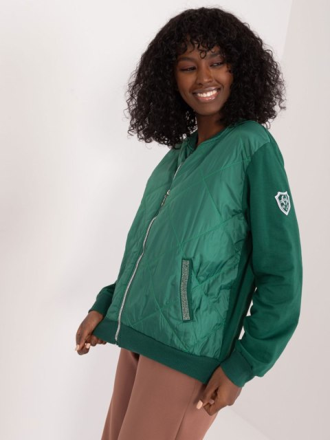 Bluza RV-BL-8223.05 ciemny zielony L/XL