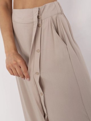 Spódnica D73761M50222A ciemny bezowy XL