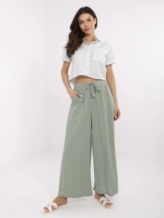 Spodnie D73761M62237B pistacjowy XS