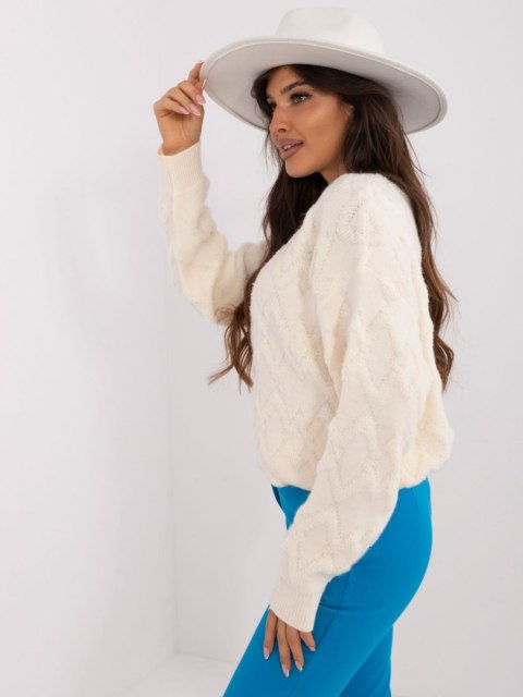 Sweter AT-SW-2361.61 ecru
