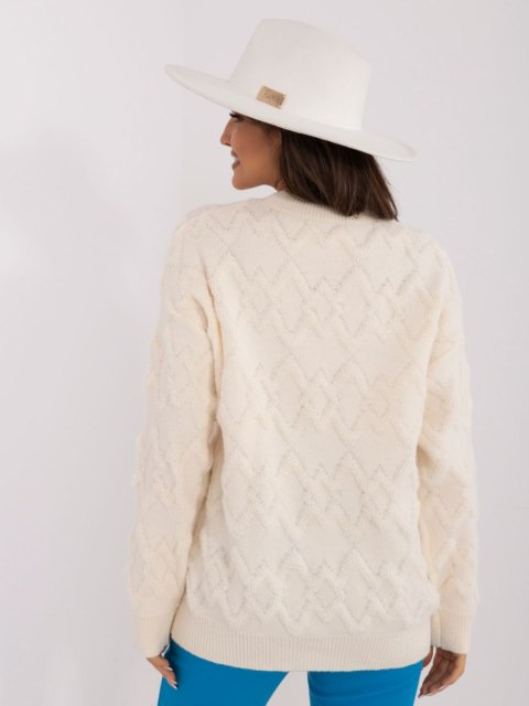 Sweter AT-SW-2361.61 ecru
