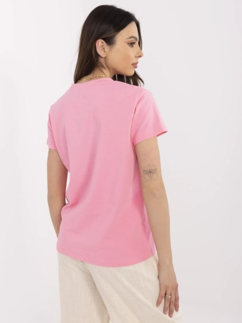 T-shirt CLM-TS-1640.87 różowy XL