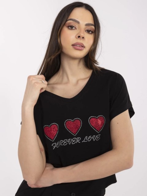 T-shirt CLM-TS-1708.83 czarny M