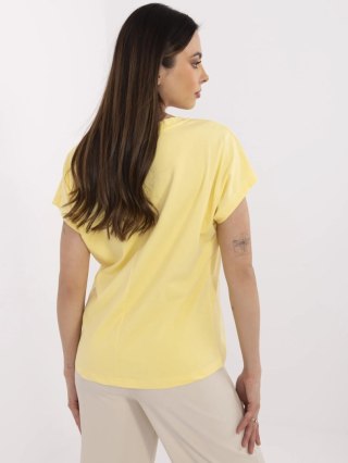 T-shirt CLM-TS-1729.86 żółty S